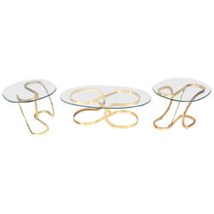 Mid-Century Modern Coffee and End Table Set 10