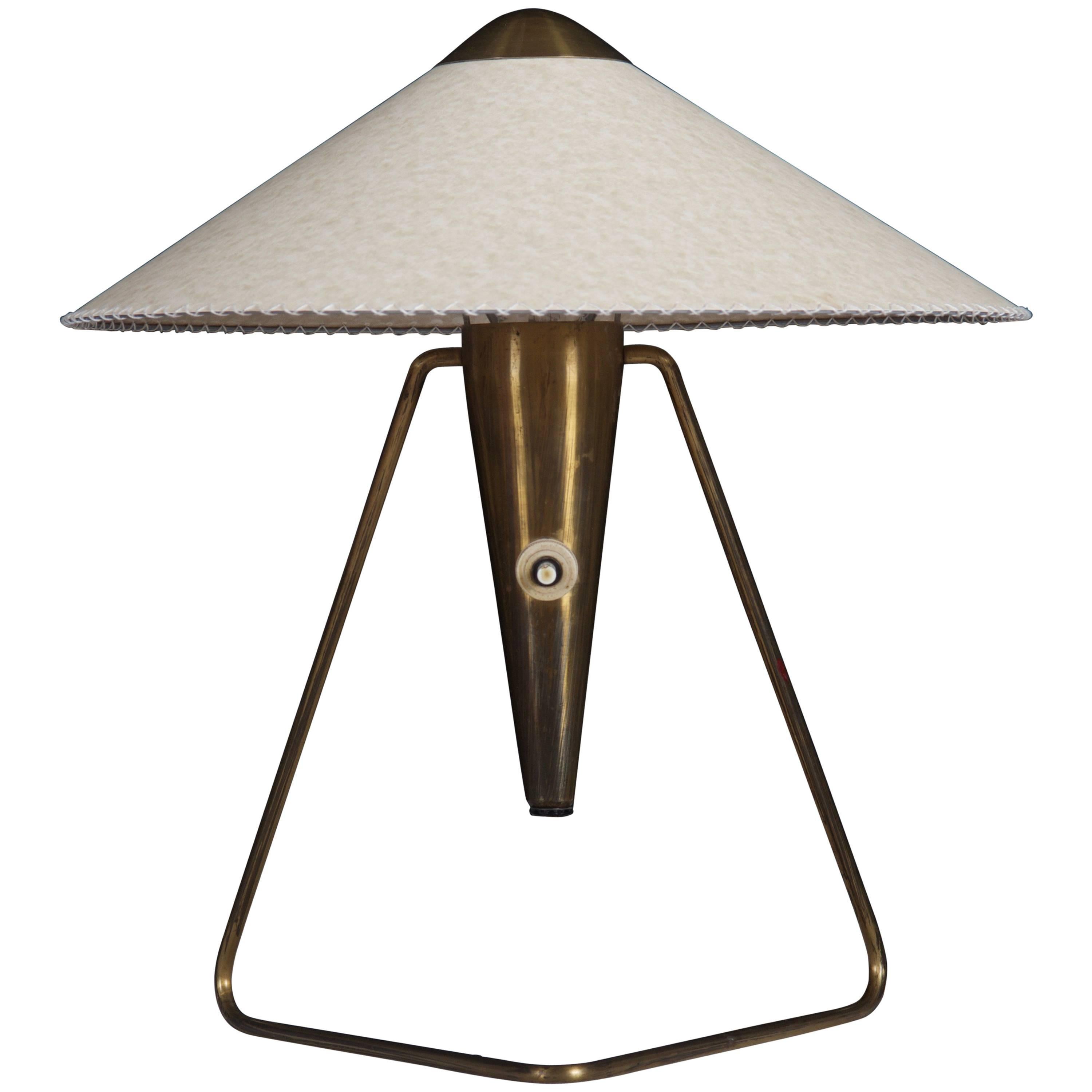 Czech Modernist Desk Lamp by Helena Frantova for Okolo For Sale
