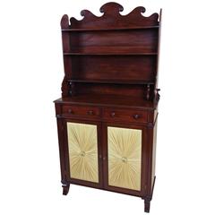 Regency Period English Mahogany Side Cabinet 8