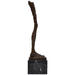 Alberto Giacometti Style Sculpture Leg Shaped, 1970 9