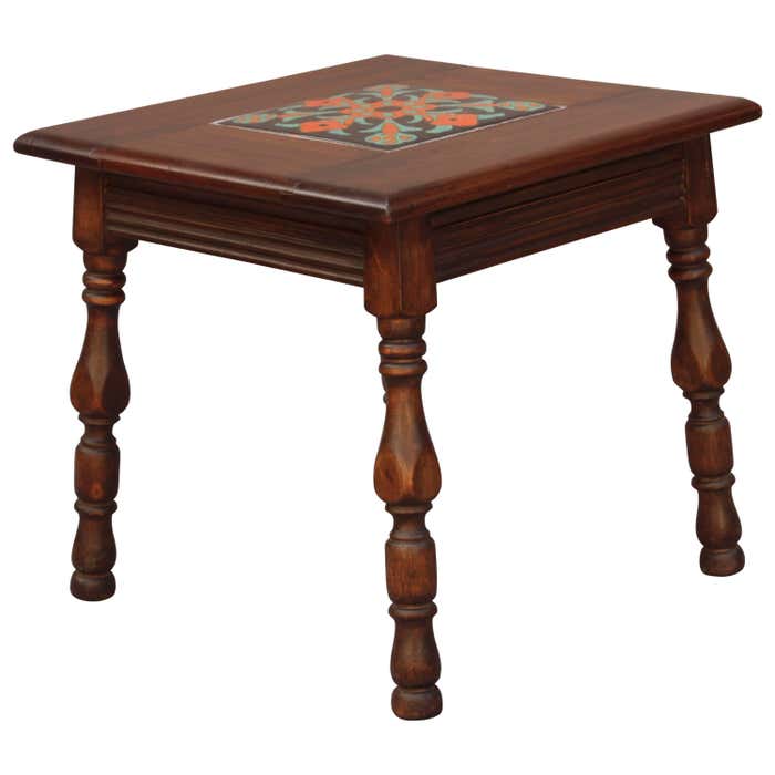 1920s Small California Tile Table For Sale at 1stDibs