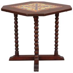 Antique 1920s California Tile Table