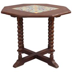 1920s California Tile Table