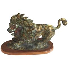 Brutalist Bronze Sculpture by Bill Lett 11
