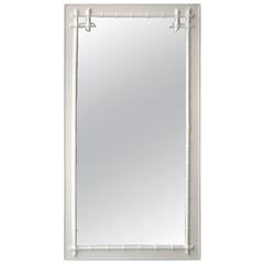 Hollywood Regency Style Faux Bamboo Wall Mirror 1