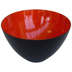 Retro Enameled Steel Krenit Bowl