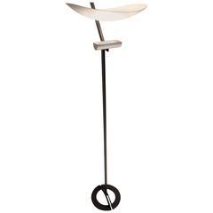 Zen by Artemide, Tall Halogen Floor Lamp Vintage Modern, 1980s, Italy