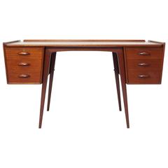 1960s Mahogany Desk "Pl. Uddebo" by Svante Skogh, Sweden