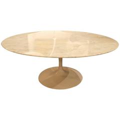Marble-Top Saarinen Coffee Table