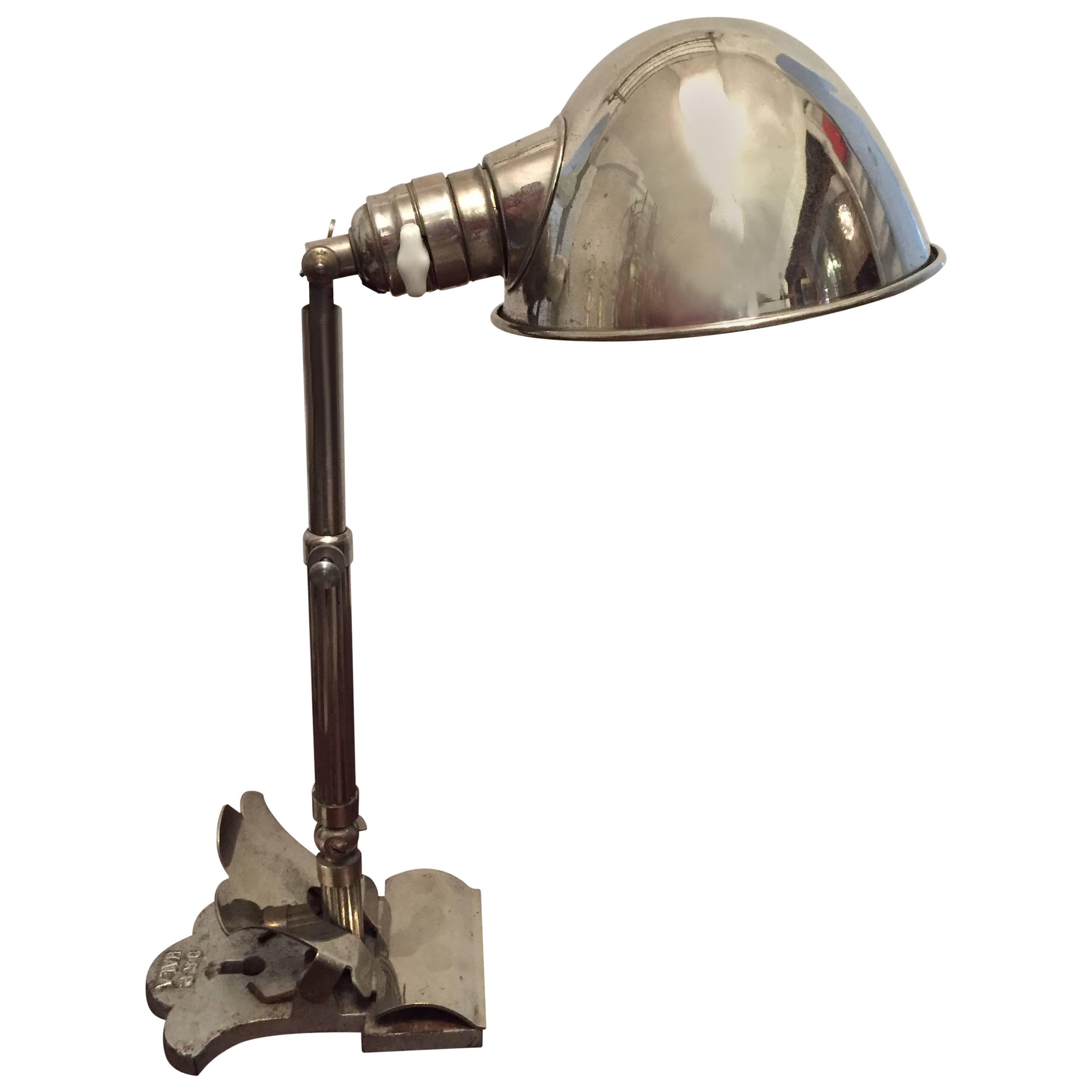 Art Deco Table, Wall, Clamp Lamp by Hala For Sale at 1stDibs
