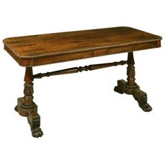 Antique End Support Table Attributed to Gillows of Lancaster