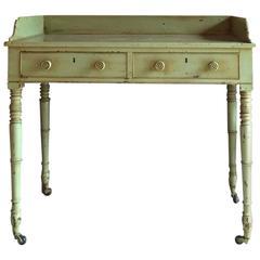 Antique Desk Writing Table Washstand Regency 19th Century Painted