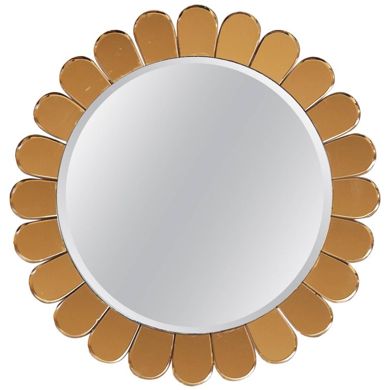 Cristal Art Wall Mirror at 1stDibs