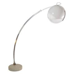 Arc Steel Lamp, 1970s