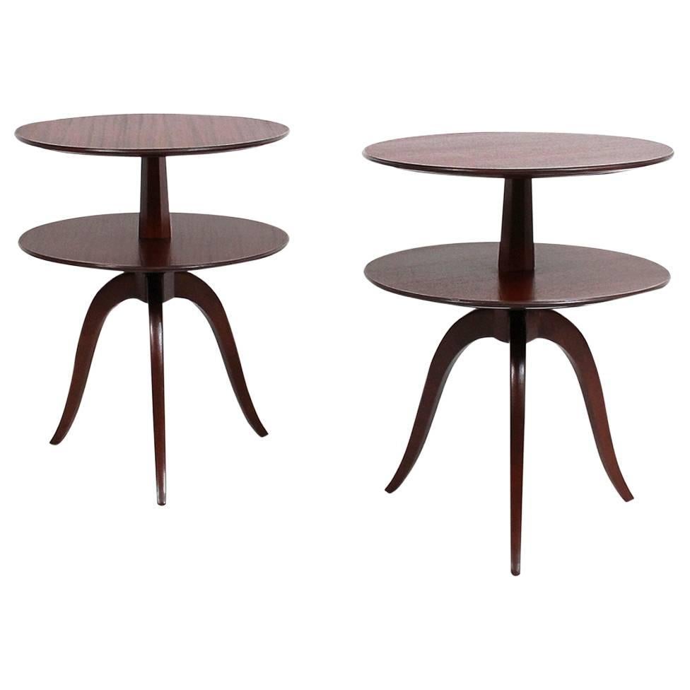 Pair of Paul Frankl Tables