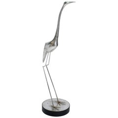 Escultura Grulla grande de Curtis Jere