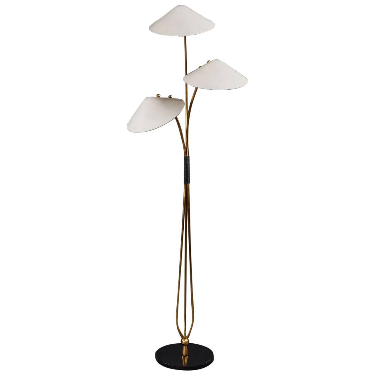 Unique and Beautiful French Floor Lamp For Sale