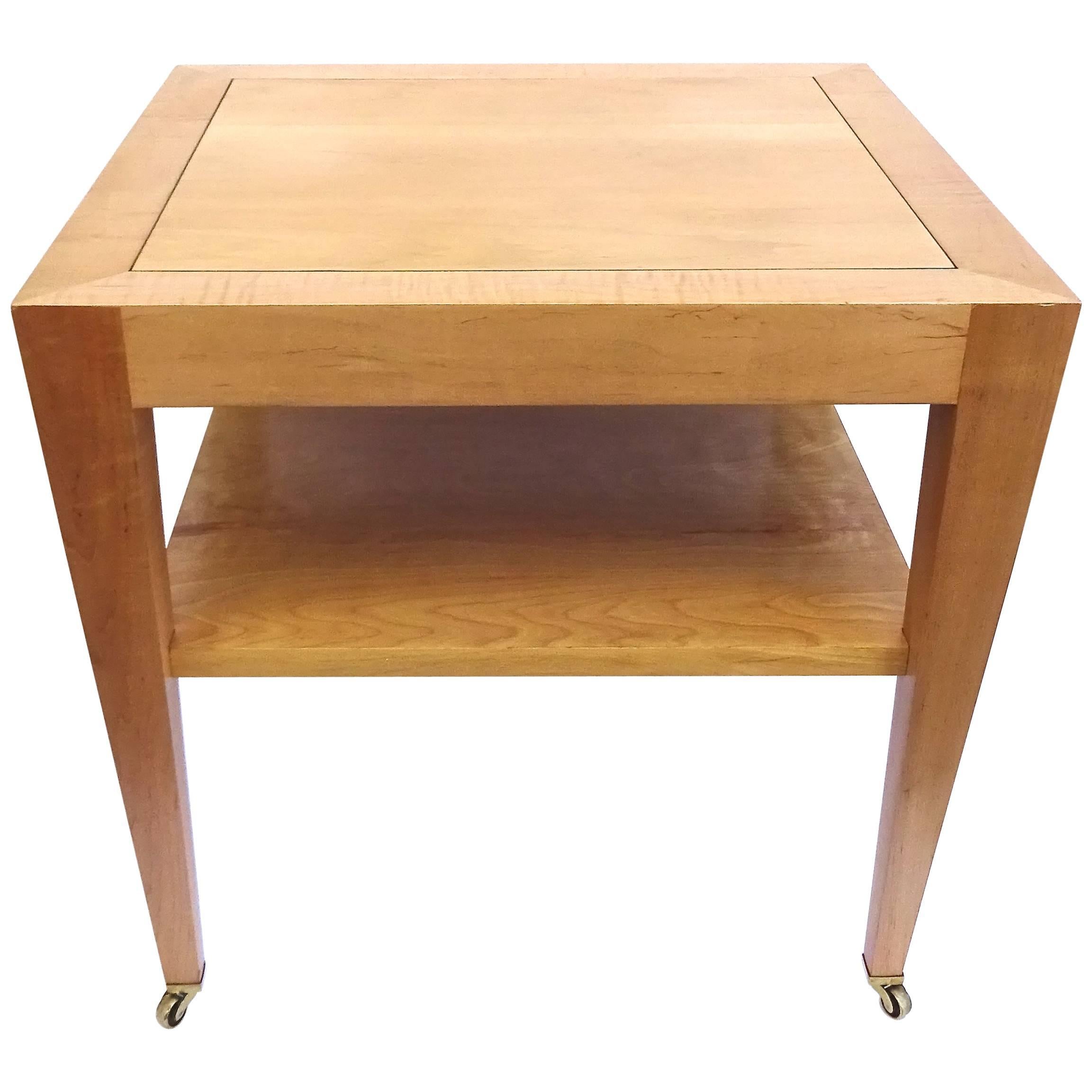 Sculptural 1980s Donghia End Table, Property of Francesco Scavullo For Sale