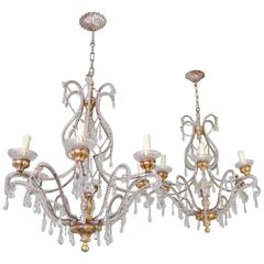 Pair of Italian Chandeliers