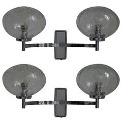 Set of Four Italian Wall Sconces 10