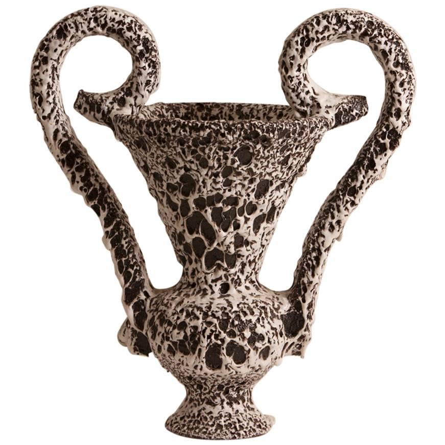 Large Scale Mid-Century Urn Stamped Marius Giuge