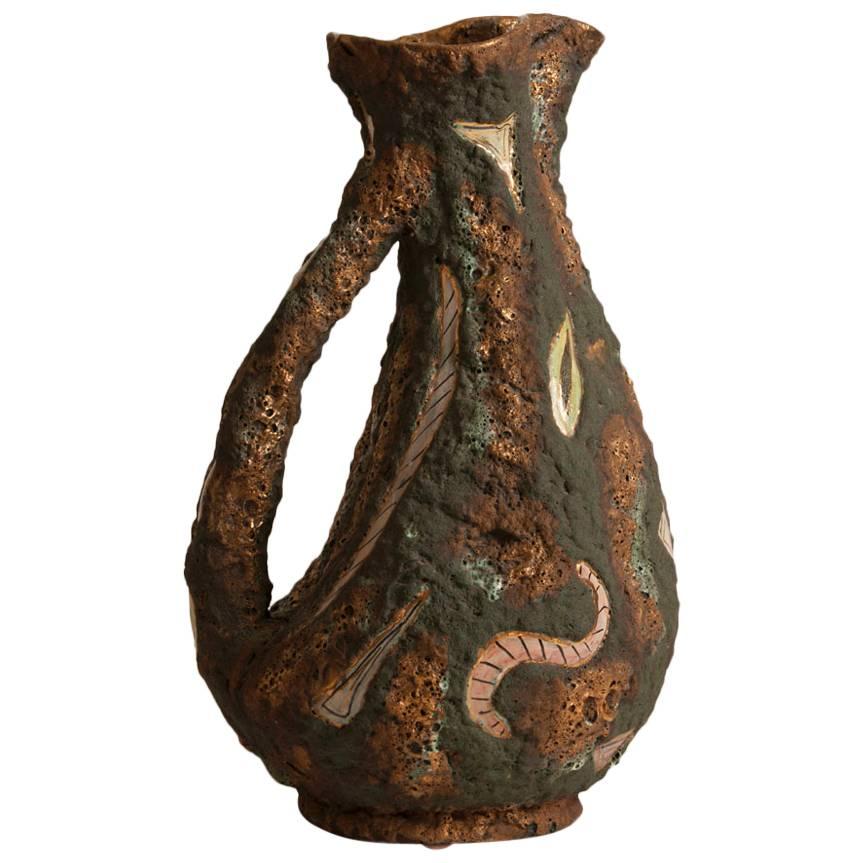 One of a Kind Large-Scale Italian Pitcher