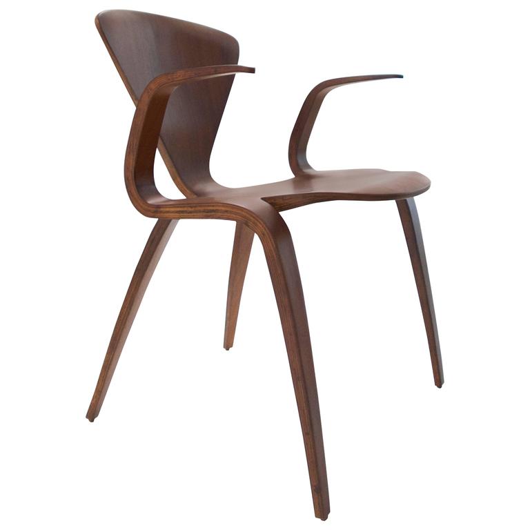 Norman Cherner Rare Prototype Armchair For Plycraft