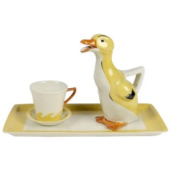 Duck Service by Sandoz from the Beginning of the 20th Century