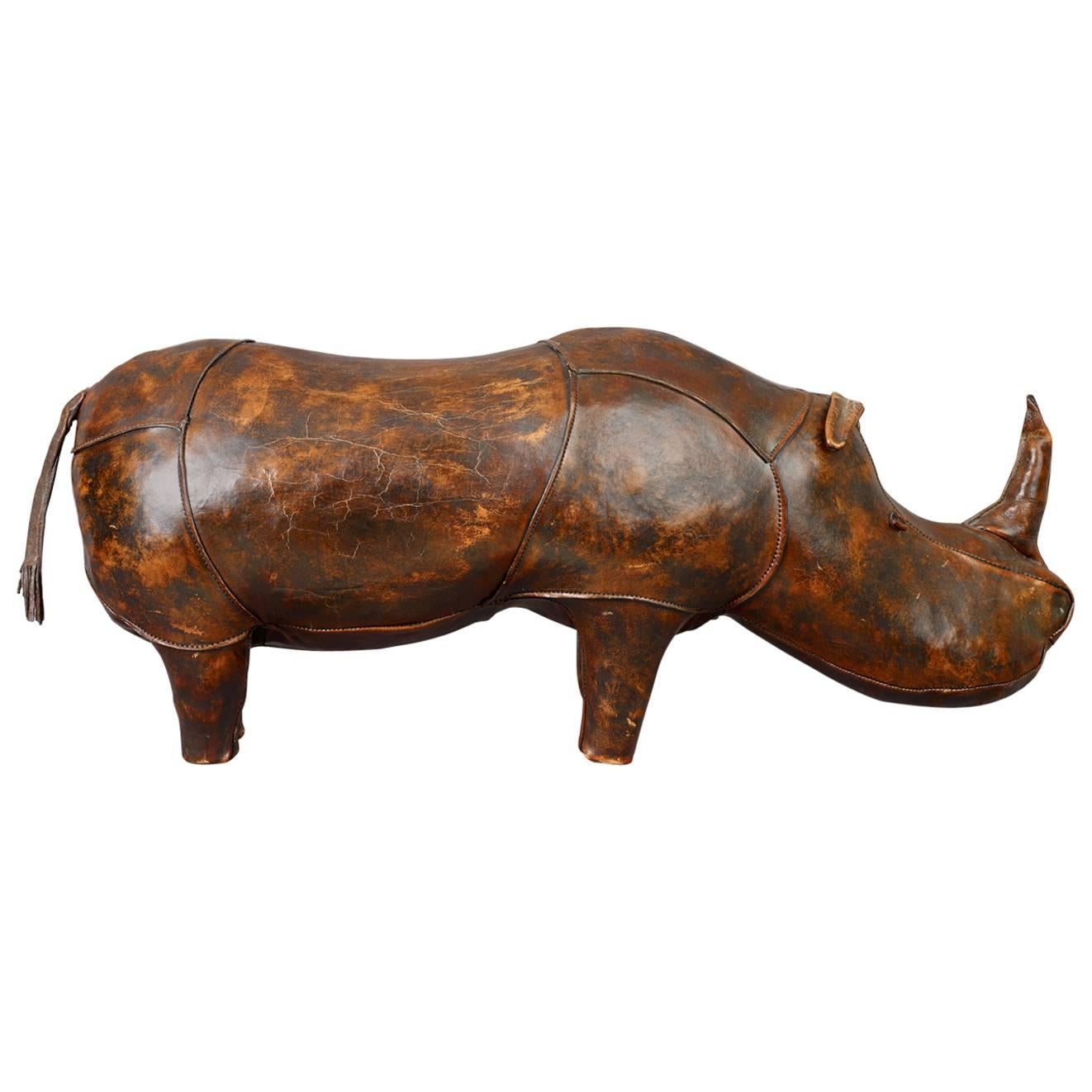 Rhino Foot Stool For Sale