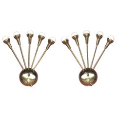 Pair of Mid-Century Sconces, circa 1966
