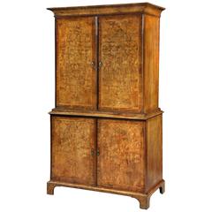 George I Figured Walnut Wardrobe 7