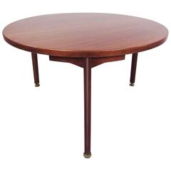 Mid-Century Danish Modern Jens Risom Design Teak Dining Table 11