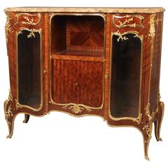 Antique Wonderful Late 19th Century Vitrine Cabinet by François Linke