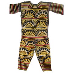 Vintage African Igbo Appliqued Fabric Dance Costume