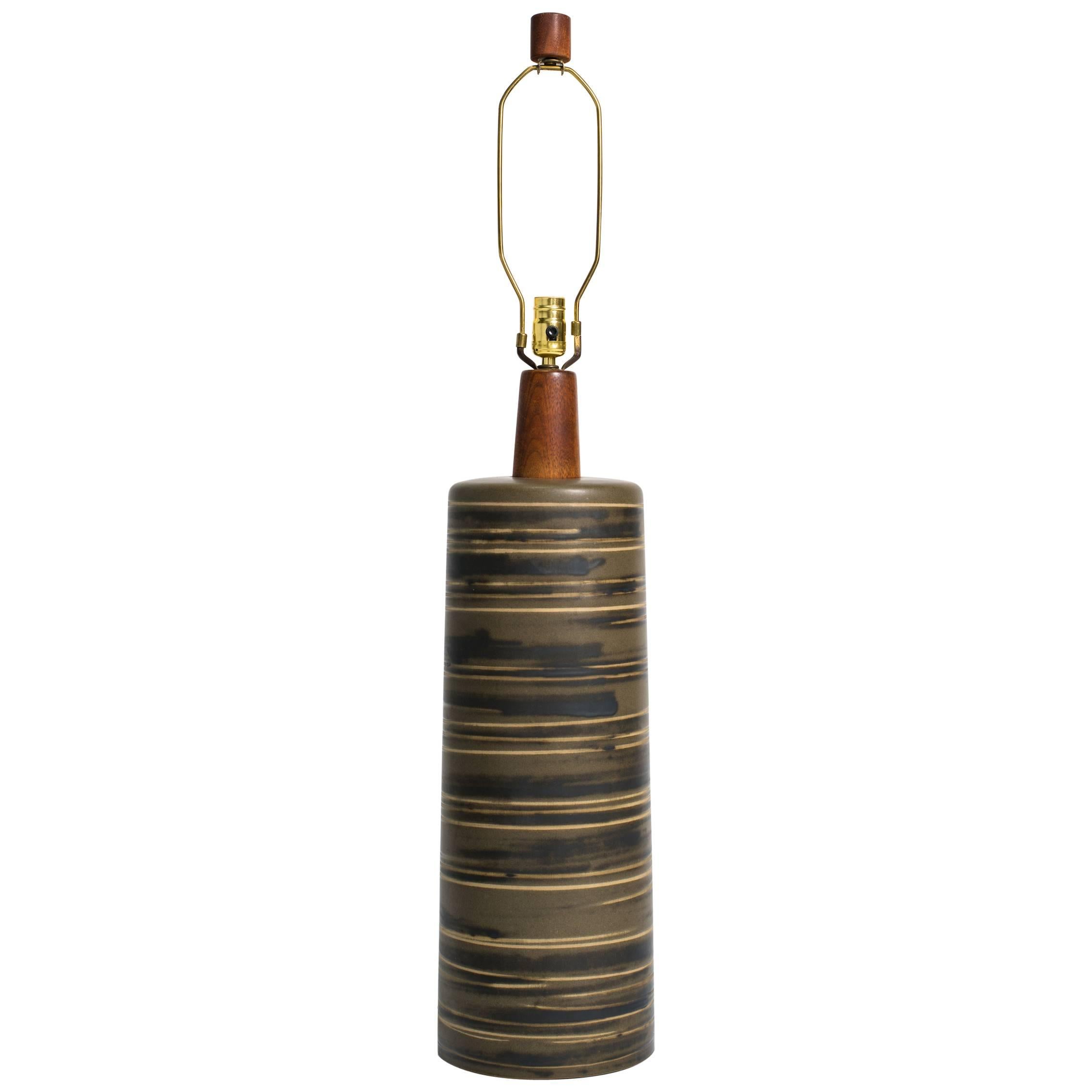Tall Gordon Martz for Marshall Studios Ceramic Table Lamp