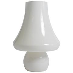 Huge 1970s Italian Glass Table Lamp 12