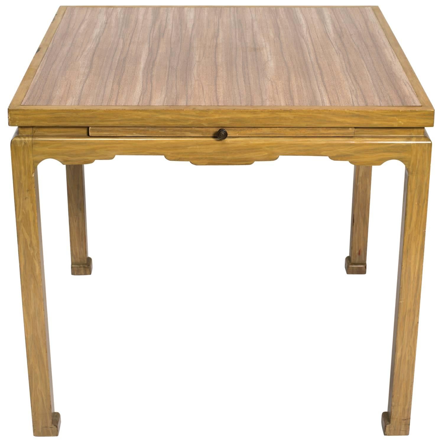 James Mont Style Card Table