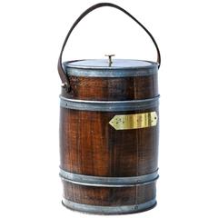 Vintage Barrel Form Ice Bucket