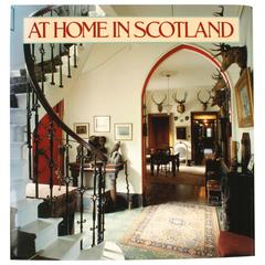 "At Home in Scotland" Book by Lesley Ataire and Roddy Martine