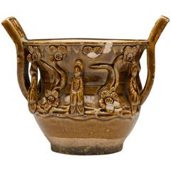 Chinese Song/Yuan Figural Incense Burner, 960 to 1368 AD Antique Chinese Song/Yuan Figural Incense Burner, 960 to 1368 AD