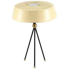 Charming Tripod Table Lamp Attributed Arredoluce, Italy, 1950 10