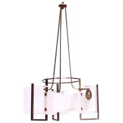 Italian Modernism Vintage Chandelier 5