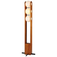 Vintage Chalet Floor Lamp in the Style of Charlotte Perriand for Les Arcs