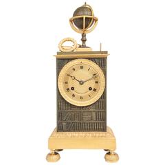 Antique Nice Empire Charles X Mental Clock, circa 1830