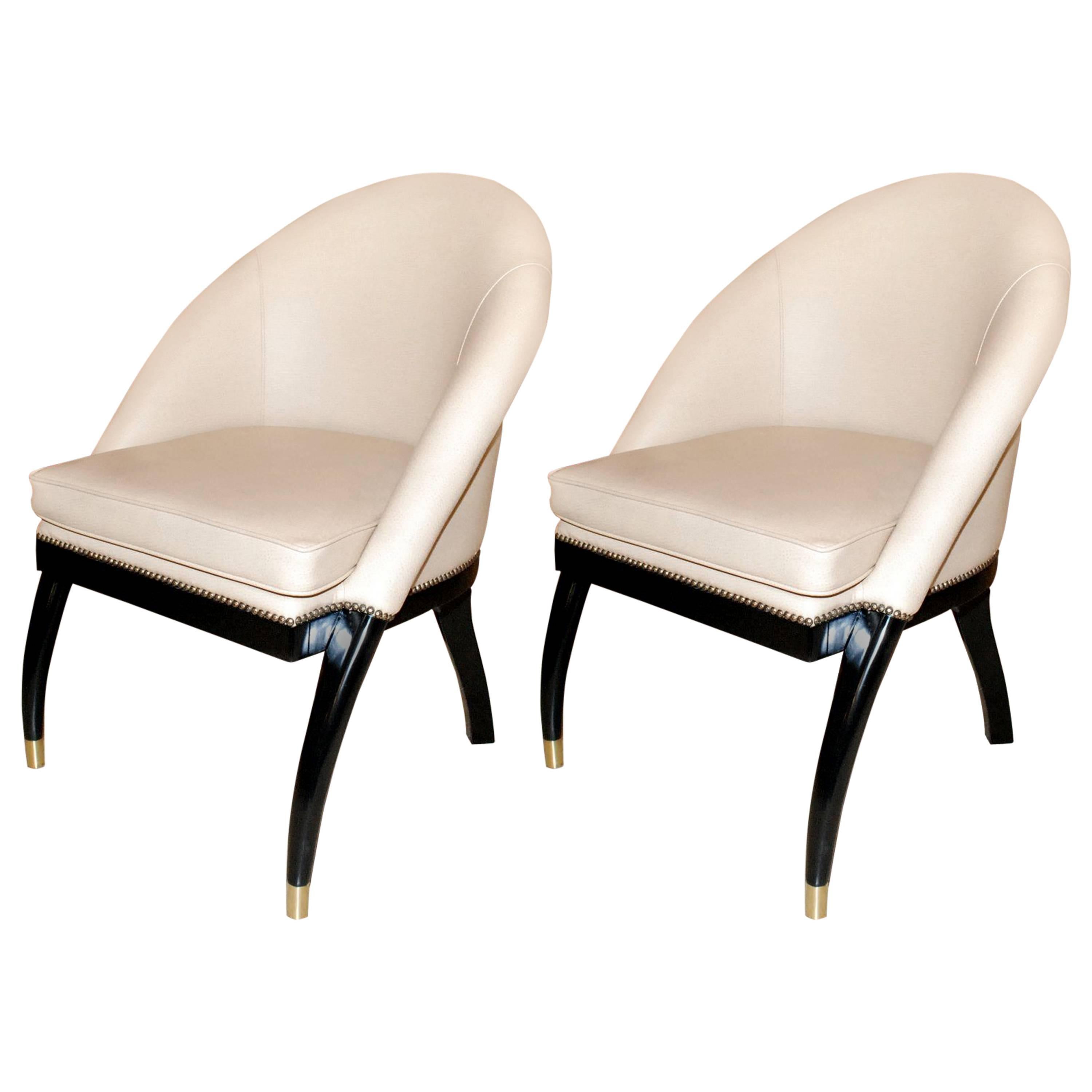 Pair of Side Chairs by Shelby Williams