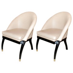 Vintage Pair of Side Chairs by Shelby Williams