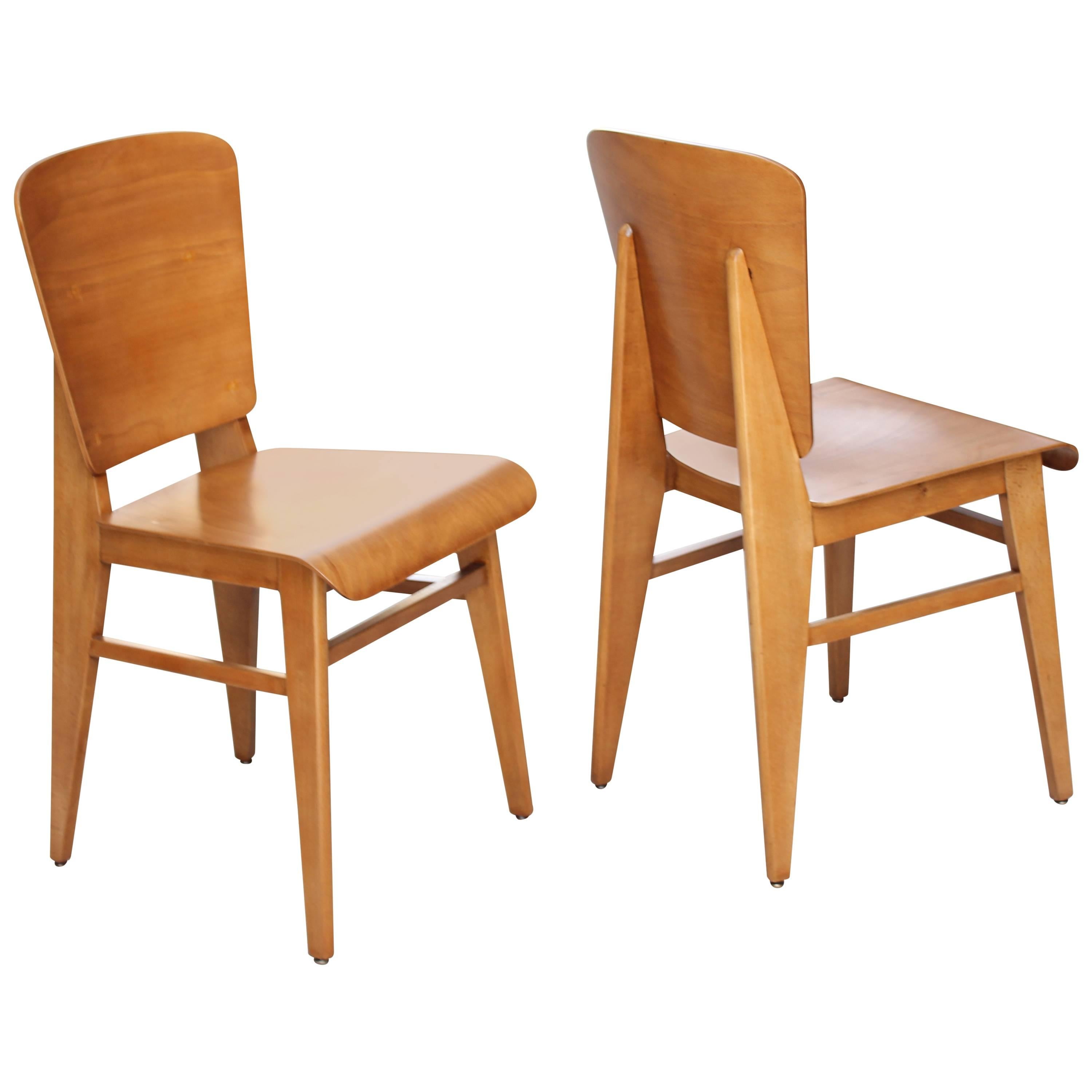 Pair of French Bentwood Chairs