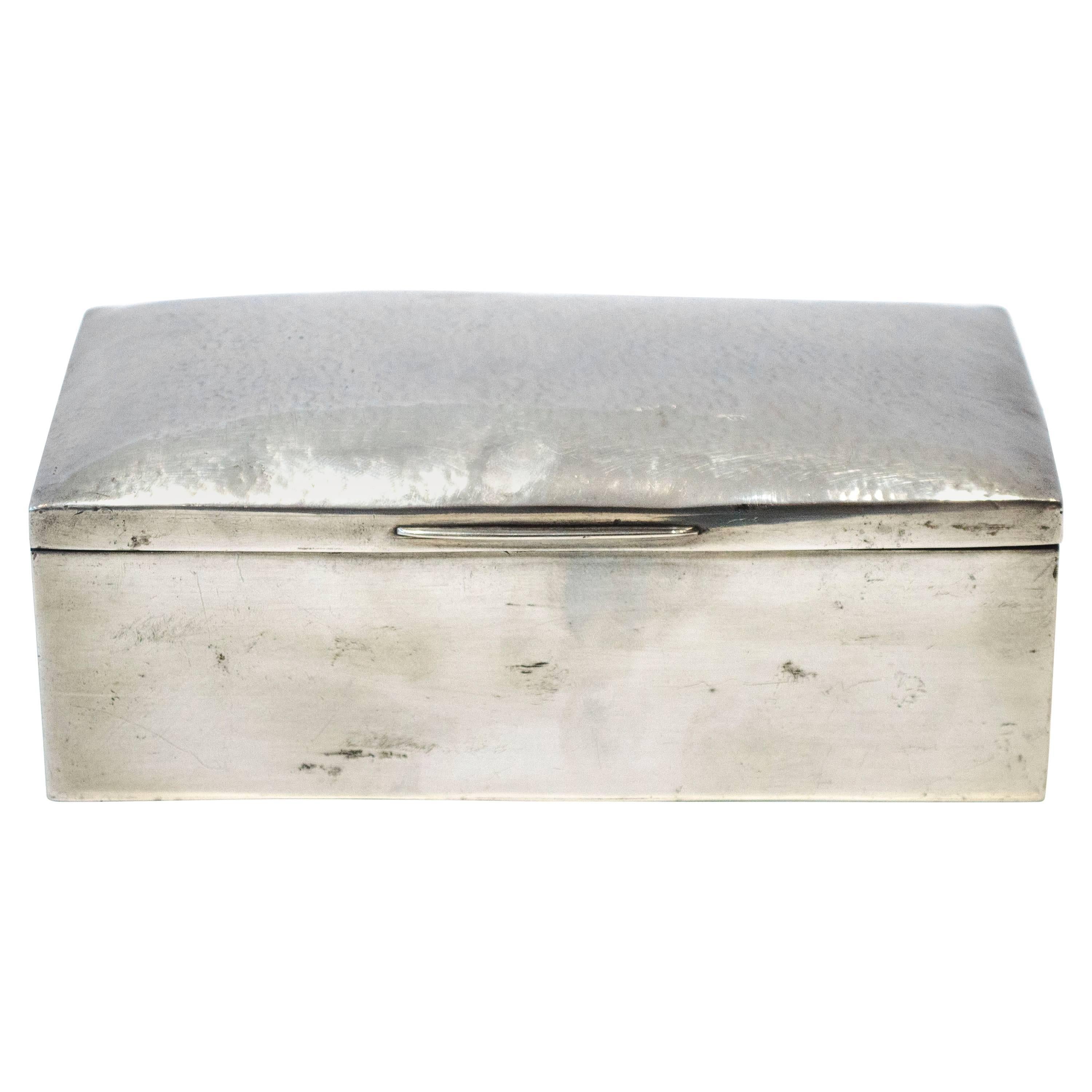 Arts & Crafts Pewter Jewelry Box by Liberty and Co.