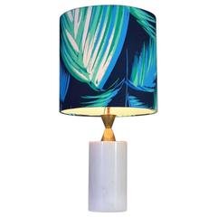 Marble Table Lamp, France, 1960s