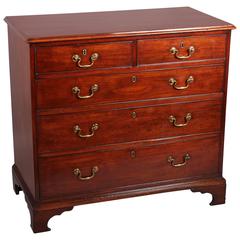 Antique George III Period Mahogany Chest of Drawers